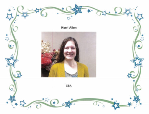 This weeks 52 finest is Kerrie Allen!
